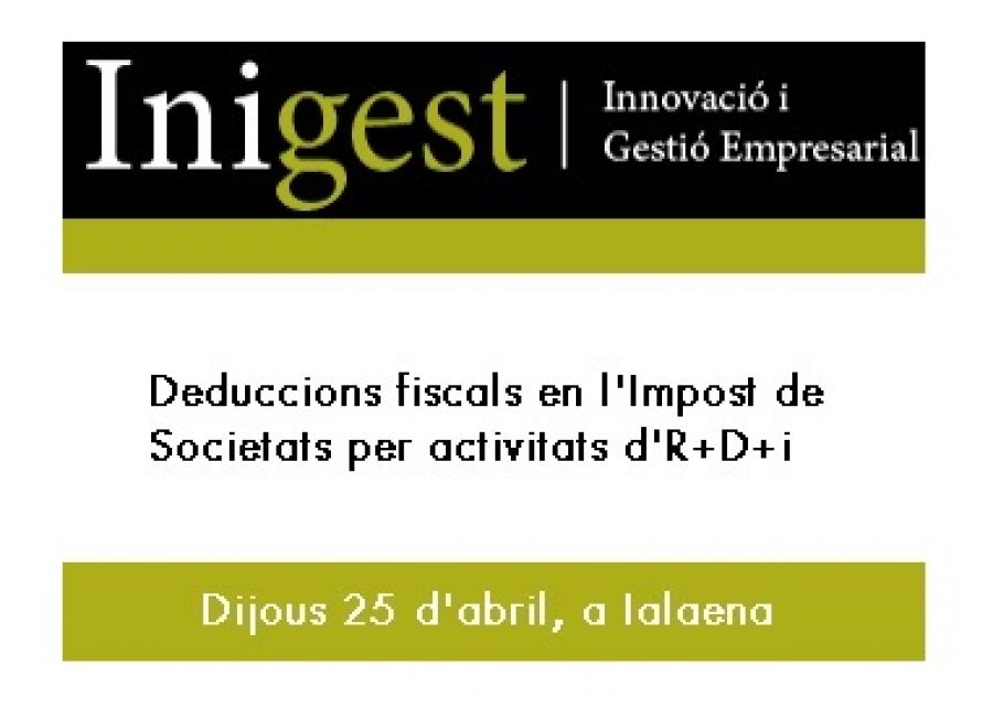 Pots aplicar-te deduccions fiscals en l'Impost de Societats per la realització d'activitats d'R+D+i?